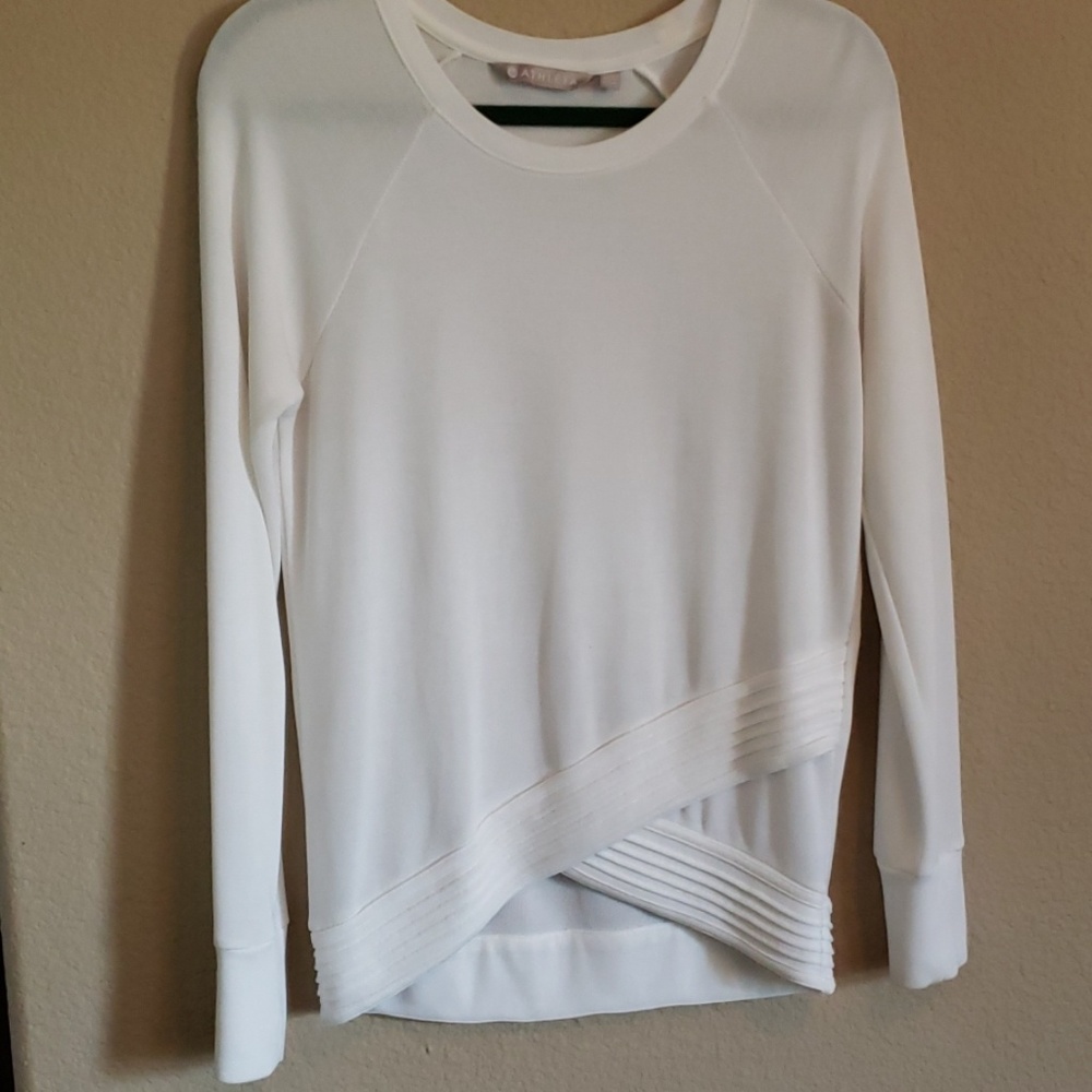 Athleta Serenity Criss Cross Sweathshirt XS